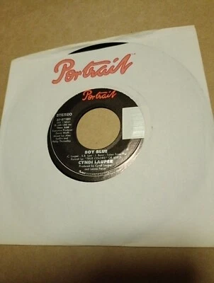 Cyndi Lauper ‎– Boy Blue.  7"  - Image 1 of 2