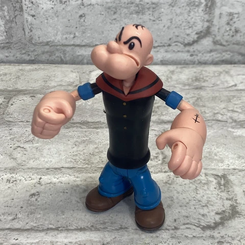 POPEYE THE SAILOR MAN CLASSIC POPEYE 5" ACTION FIGURE Mezco 2001 Cover