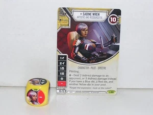 Star Wars Destiny Covert Missions #089 Sabine Wren - Artística e ingeniosa - Imagen 1 de 1