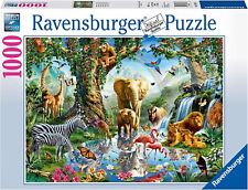 RAVENSBURGER 19837 PUZZLE ADVENTURES IN THE JUNGLE 1000 PCS 27.5 x 19.5 in. NEW