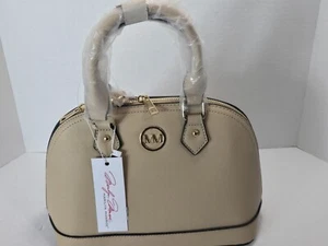 NEW Marilyn Monroe Dome Handbag Purse "Nude" 2 Handles w/ Cross Body Strap - Picture 1 of 9