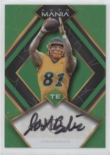 2022 Wild Card Auto Mania Diamond Green Rainbow Josh Babicz #AM-D22 Auto