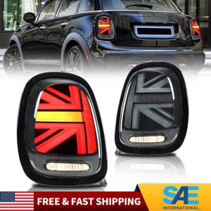 VLAND LED Tail Lights for BMW Mini FWD F55 F56 F57 Cooper 2014-2022 w/Sequential - Picture 1 of 10