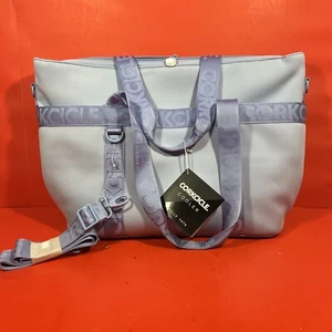 Corkcicle Estelle Tote Shoulder Bag Cooler. Periwinkle. $190 Retail. 24 Can. NWT - Picture 1 of 7