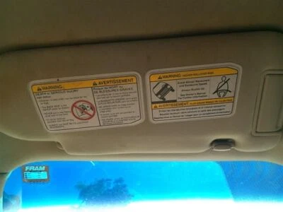 Viseira solar para driver iluminada compatível com 04-05 INFINITI FX SERIES 284741 - Imagem 1 de 4