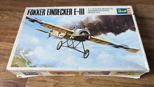 VINTAGE Revell H-645 1/72 Fokker E-III ÚNICO 1965 - Kit SELLADO - Imagen 1 de 6