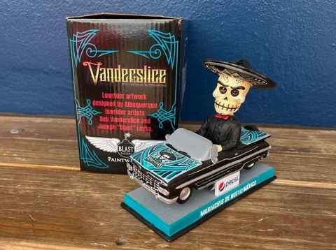 2023 Albuquerque Isotopes Sugar Skull Low Rider SGA Bobble Bobblehead Figure 7-1 Cover