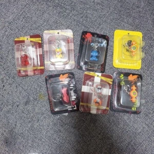 Neon Genesis Evangelion Figur Charm Schlüsselanhänger Lot 7 Set Retro Japan M575 - Bild 1 von 6