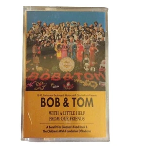 Bob & Tom "With A Little Help From Our Friends" Cassette Tape 1996 Comedy Album - Picture 1 of 3