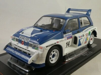 IXO MG Metro 6R4 #14 Liewellin Short RAC Rally 1986 1/18 18RMC068C - Immagine 1 di 3
