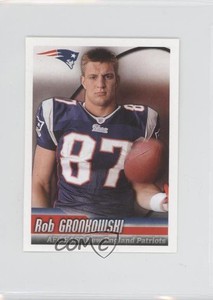 2010 Panini NFL Sticker Collection Rob Gronkowski #64 Rookie RC