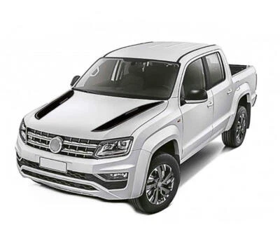 Calcomanía de vinilo a rayas con capó gráfico para Volkswagen Amarok Bonnet Racing Foto 1 de 4