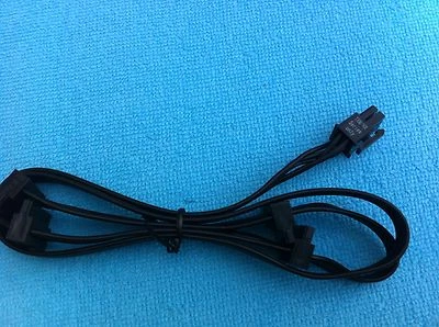 Corsair 6 pin  to 4x SATA DRIVER POWER cable , ORIGINAL FAST SHIPPING - Image 1 of 3