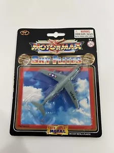 Avión modelo Motormax Sky Flites de metal fundido a presión AK azul marino n.º 63000 - Imagen 1 de 2