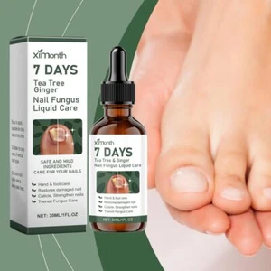 7Days Ginger & Tea Tree Nail Liquid Care,Growth Serum Care Nourishing care oil♢ - Picture 1 of 10