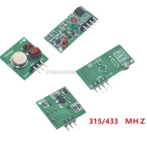 1/5X 315/433 Mhz RF Sender Empfänger Receiver Modul Wireless Transmitter - Bild 1 von 17
