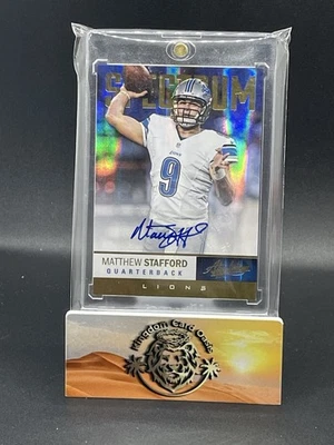 💥2012 PANINI ABSOLUTE SPECTRUM /49 MATTHEW STAFFORD AUTO #45 SB CHAMP💥 - Image 1 of 2