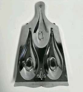 Vintage MCM Stainless Steel Kitchen Triple Spoon Rest - Picture 1 of 5