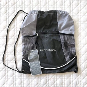 Canyon Ranch Gym Tote Bag Nylon Back Pack Towel Pool Gear Backpack Resort - Picture 1 of 3