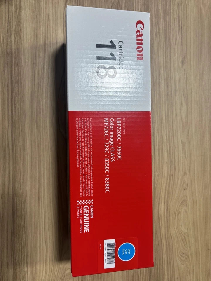 Cannon Printer Cartridge 118 Cyan - Image 1 of 1
