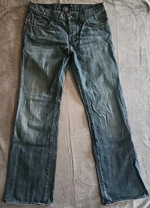 Rock & Republic Herren Taylor 34 x 32 Bootcut Jeans Denim Knopfleiste EUC (C) - Bild 1 von 11
