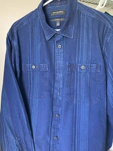 Indigo Arbeitshemd Xl Banana Republic  - Bild 1 von 4