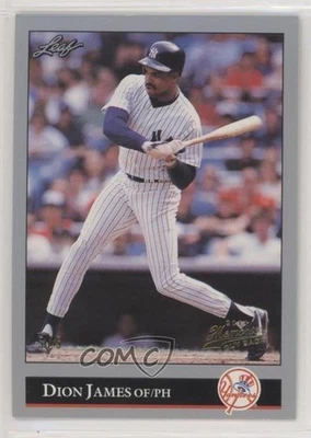 1992 Leaf 2014 Leaf Memories Buyback Gold /5 Dion James #365 - Image 1 of 2