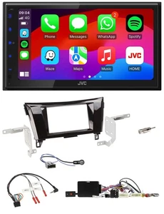 JVC Bluetooth USB Lenkrad 2DIN DAB Autoradio für Nissan Qashqai 14-18 X-Trail Ka - Bild 1 von 12