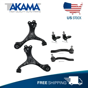 6PCS Lower Control Arms +ball joints+ tie rod ends for 14-15 CIVIC SI 16-21 ILX - Bild 1 von 8