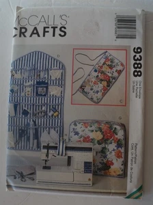McCalls 9388 Sewing Accessories Pin Cushion Cover Organizer Sewing Pattern - Picture 1 of 2
