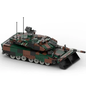 Custom MOC-46894 Leopard 2 A7 MBT Model 1244 Parts for Age 10+ Present Gift - Picture 1 of 5