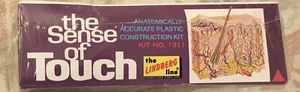 The Lindberg Line vintage Plastic Model The Sense Of Touch Sealed /Ship Included - Picture 1 of 2