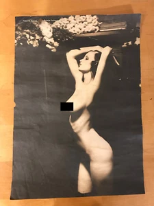 c.1998 Ellen von Unwerth ORIGINAL SIN Advertisement Nude Print 21"x15" sauza - Picture 1 of 12