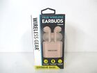 Wireless Gear Rose Gold True Wireless Earbuds With Charging Case