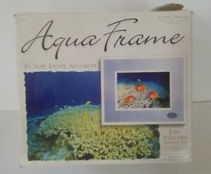 Picture Frame Aquarium Aqua Frame Motion realistic swim action New In Box