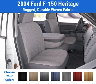 Fundas de asiento Duramax Tweed para Ford F-150 Heritage 2004 Foto 1 de 4