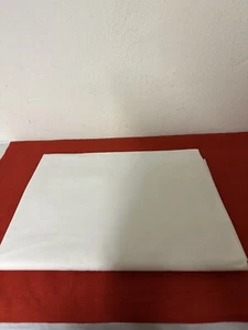 Bettlaken - Baumwolle, 226 cm x 145 cm, weiß,unbenutzt, gewaschen und gemangelt - Bild 1 von 1
