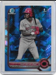2022 Bowman Sapphire Elly De La Cruz 1st Bowman #BCP-50 - Picture 1 of 2