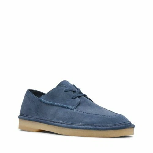 Clarks Originals Hombre Walbridge Fácil, Suave Azul Cool GB 8/US 9G - Imagen 1 de 1