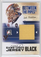 2010-11 ITG Between the Pipes Game-Used 1/1 Jacob Markstrom #M-21 Rookie RC 0a7