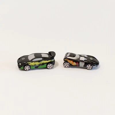 Миниатюрные черные винтажные гоночные автомобили Hot Wheels - Изображение 1 из 4