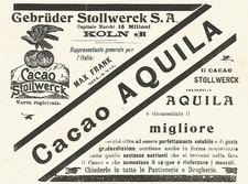 Y2164 Stollwerck Eagle Brand Cocoa - 1903 Advertising - Old Advertising