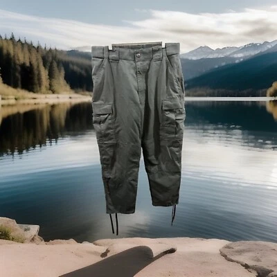 5.11 Tactical Pants Green Series 74003 Work Wear Ripstop Leg Straps Men's 35-39 - Image 1 of 4