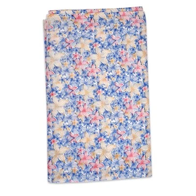 New Floral Hand-Block Print Indian Craft Cotton Running Fabric 10 Yard - Image 1 of 4