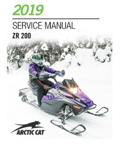 Arctic Cat ZR200 Service Manual | 2019 | Snowmobile | MAILED USB & Link - Bild 1 von 13