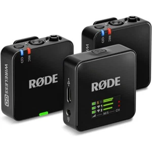RODE Wireless GO (Gen 3) 2-osobowy kompaktowy cyfrowy bezprzewodowy system mikrofonowy - Zdjęcie 1 z 7