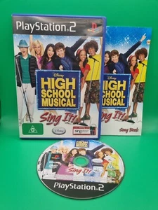 High School Musical: Sing It Sony PlayStation 2 PAL + Manual - Great Condition - Picture 1 of 3