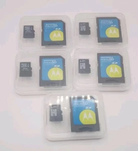 LOT 5pcs Micro SDHC Memory Card 8GB + Adapter - Picture 1 of 2