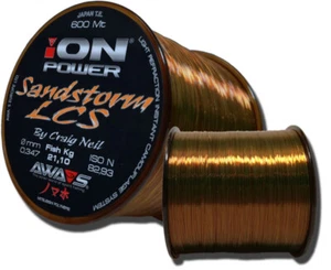 Fishing line monofilament nylon AWA SHIMA ION POWER SANDSTORM LC 600 m TOP from Japan - Picture 1 of 1