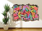 Coole abstrakte Graffiti Kunst Kinder Schlafzimmer Wandaufkleber Wandbild (33045063)